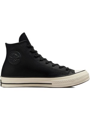 Converse Chuck 70 Unisex Ayakkabı Siyah 162058C Vulkanize Kauçuk Tabanlı Konforlu Tasarım