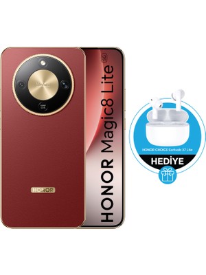HONOR Magic 8 Lite 5G 256 GB 8 GB Ram (Honor Türkiye Garantili) Kızıl Kahve