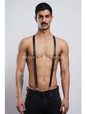 Beruflic Deri Erkek  Pantolon Kemeri, Erkek  Askılı Kemer - BRFM37 Under Moda
