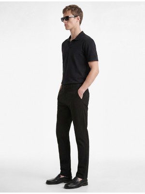 Koton Viskon Karışımlı Cepli Slim Fit Kumaş Pantolon
