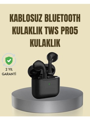 Genel Tedarik Bluetooth 5.1 Teknolojili Tws Pro 5 – Güçlü ve Kararlı Bağlantı