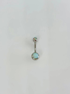 DS LLC Llc Opal Taşlı Göbek Piercıng Ds