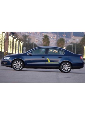 Assess Store Sol Arka Kapı Çıtası Krom Nikelaj 3C0853753C Vw Passat B6 ile Uyumlu 2006-2011