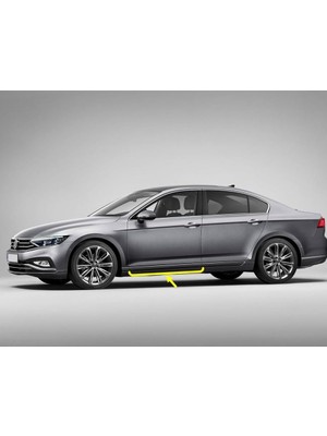 Assess Store Sol Ön Kapı Bandı Çıtası Kromaj 3G0853331A Vw Passat B8.5 ile Uyumlu 2020-2022