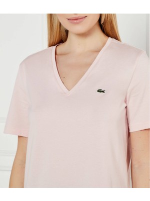 Lacos Bayan V Yaka T-Shirt
