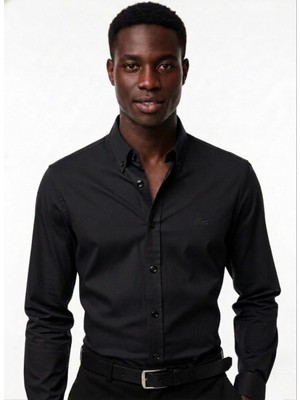 Lacoste Slim Fit Pamuk Paris Gömlek