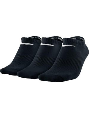 Nike 3'lü Siyah Spor Çorap Sx4705-001 3Ppk Lightweight 38-42 Numara Özellikli