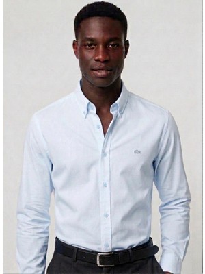Lacoste Slim Fit Pamuk Paris Gömlek