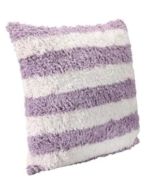 Assess Store Pop Stripe Dokuma Yastık Lila 45X45CM