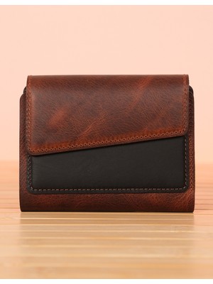 Price And Grace Titan El Yapımı Hakiki Deri Unisex Cüzdan & Kartlık – 12 Kart Kapasiteli, Kağıt Para Bölmeli Gerçek Deri
