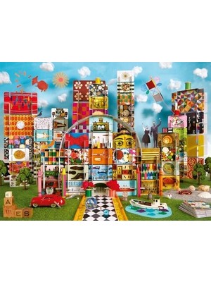 Assess Store 1500P Puzzle Eames Kart Evi Fantastik