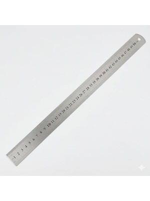 Assess Store Çelik Cetvel (50 Cm)