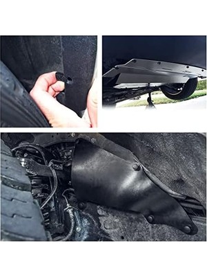 Assess Store Gooacc Kapak Altında 70 Adet Motor, Sıçrama Koruması, Karoser Vidaları, Tampon, Çamurluk, Astar, Itmeli Retainer Sabitleyici Nietclips