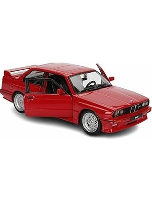 Uravas Store Bburago 1988 3 Series M3 (E30) 1:24 Model Araba - Kırmızı, Detaylı ve Koleksiyonluk Mini Maket