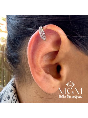 TKÇ Kıkırdak Küpesi Earcuff