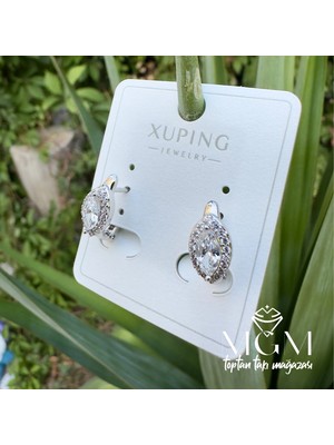 TKÇ Xuping Taşlı Küpe