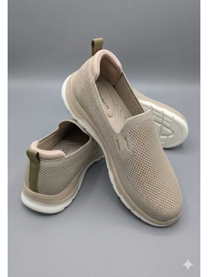 Mcdark Erkek Bej Triko Aqua Yazlık Sneaker Ayakkabı