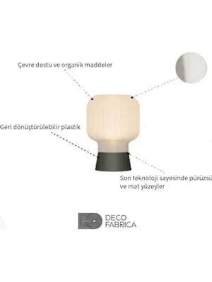 Assess Store Deco Fabrica Modern Gündoğumu Masa Lambası, Renk Geçişli Dekoratif, Meditasyon ve Yatak Odası Için Huzurlu Aydınlatma