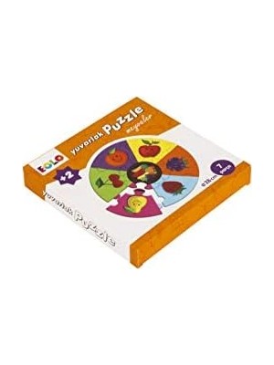 Assess Store Yuvarlak Puzzle Meyveler (Kapak Değişebilir)