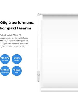Assess Store Smart Akıllı Perde Motoru Otomatik Perde Açma-Kapama Modülü Mobil Uygulama Denetimli Uzaktan Kumandalı /alexa Uyumlu Ev Otomasyon Cihazı X7726