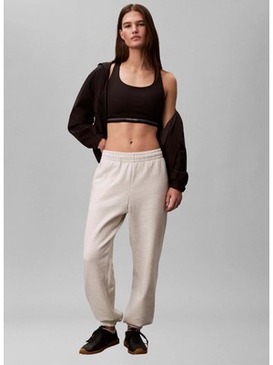 Calvin Klein Siyah Kadın Sporcu Büstiyer Icon Sport Piping Bra
