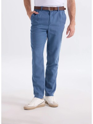 Lee Cooper Indıgo Erkek Regular Tapered Chino Pantolon 262 Lcm 221006 Zarse 2 Indigo
