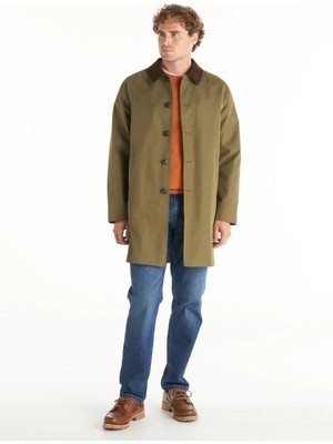Ted Baker Haki Erkek Rahat Pardösü TBMROW1112