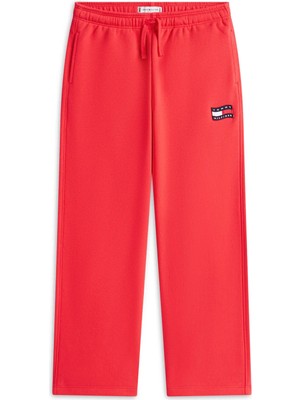 Tommy Hilfiger Kırmızı Kız Çocuk Nakışlı Sweatpant KG0KG09356XK3