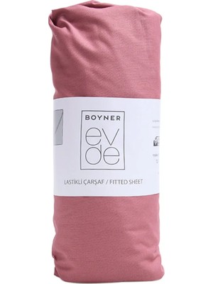 Boyner Evde Mor Fitted Tek Kişilik Lastikli Çarşaf Nora