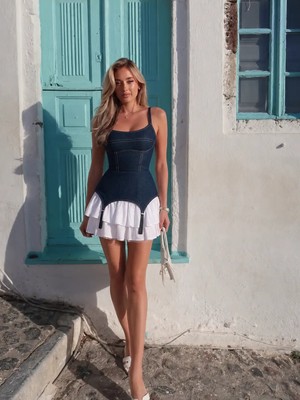 Havens Eva Denim Elbise
