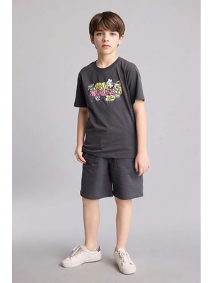 DeFacto Regular Fit Şort Erkek Çocuk H2696A826HS
