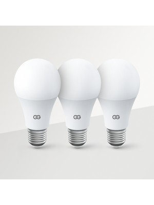 Gunsan Günsan 3'lü LED Ampul 18W Beyaz Işık E27 (6500K 1825 Lümen 3 Adet)