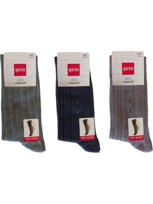 ŞİRİN Şirin Soket Comfort Erkek Çorap 7150 – 12 Adet
