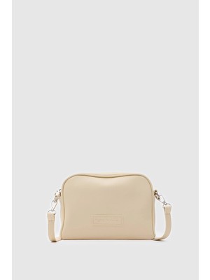 Shule Bags Suni Deri Kadın Çapraz Çanta Hana Butter Yellow