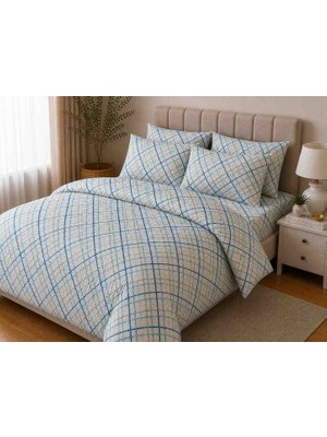Aktaş Home Lastikli Çarşaflı Nevresim Takımı Çift Kişilik