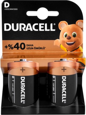 Senka Alkalin Büyük Boy D Pil 2li