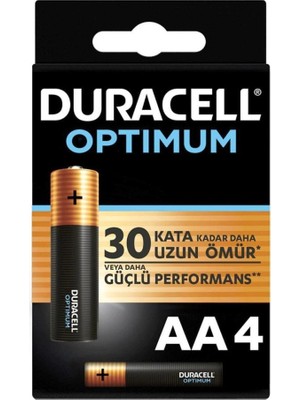 Senka Optimum Alkalin Aa Kalem Pil 4'lü Paket