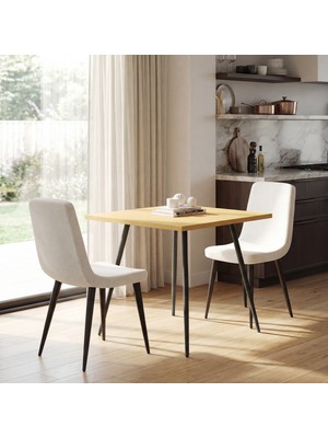 Enza Home Baffin Mutfak Masası Sarı