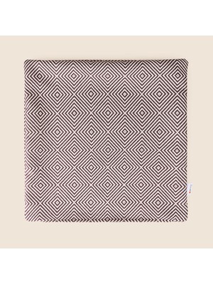 Evidea Soft Beta Kırlent Kılıfı - Kahverengi - 40X40 cm
