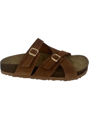 Kemal Tanca 862 M-680 Kadın Hakiki Deri Terlik
