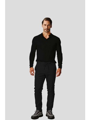 İGS Siyah Premium Jogger Erkek Pantolon – Dynamic Fit