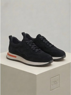 Crc %100 Hakiki Deri Lüks - Keçi Derisi Astarlı Ortopedik Hafif Eva Taban Konfor Sneaker Ayakkabı