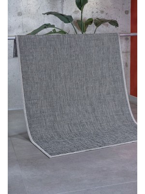 Apex Halı Vicenza 2823 Mavi Kaymaz Tabanlı Yıkanabilir Dekoratif Şık Sisal Halı