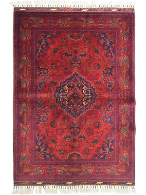 Kilim Co. El Dokuma Afgan Bilicik Halısı 100X150 cm (1.5 M²)