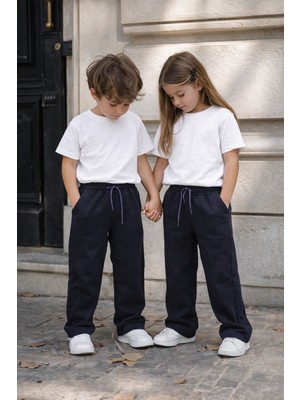 Baby Lory Kids Store Unisex Çocuk Kanvas Okul Pantolon