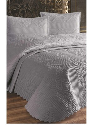 Yatak Örtüsü  Yastıklı Mikro Kumaş Kapitone Elyaf Dolgulu 240X260CM Çiftkişilik