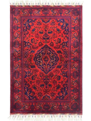 Kilim Co. El Dokuma Afgan Bilicik Halısı 100X160 cm (1.6 M²)