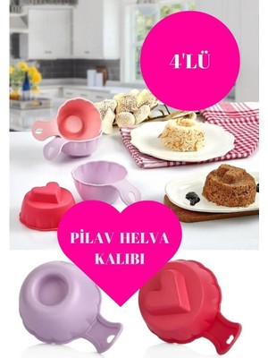 Royaleks Group Pratik Pilav Ve Tatlı Kalıbı 4 Adet Pilav Ve Tatlı Şekillendirici