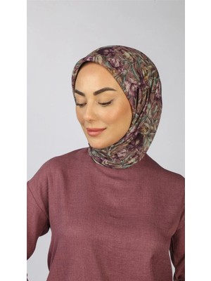 Lo'cella Pamuklu Soft Eşarp 4565-2 Mor