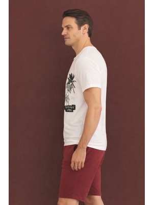 %100 Koton Pijama Takımı Şort